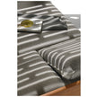 Modern Panama Outdoor Daybed with Teak Frame Casa Design Group
