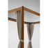 Modern Panama Outdoor Daybed with Teak Frame Casa Design Group