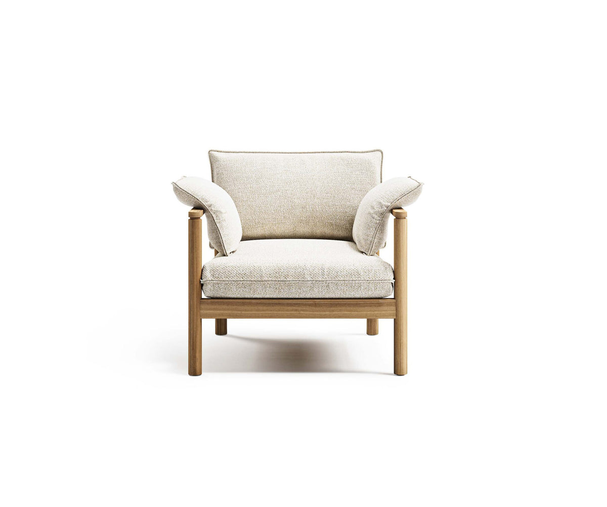 Luxury Panama Lounge Chair by Atmosphera in Teak Casa Design Group