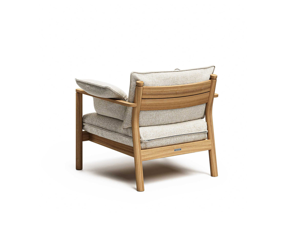 Luxury Panama Lounge Chair by Atmosphera in Teak Casa Design Group