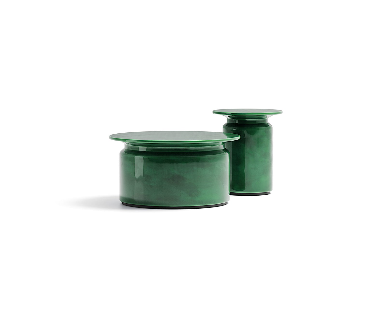 Luxury Panarea Coffee Table by Atmosphera in Glazed Ceramic Casa Design Group