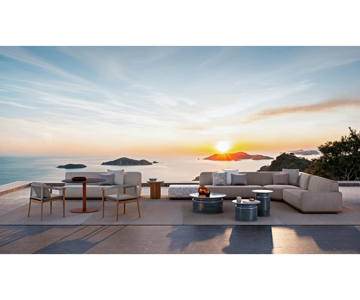 Luxury Panarea Coffee Table by Atmosphera in Glazed Ceramic Casa Design Group