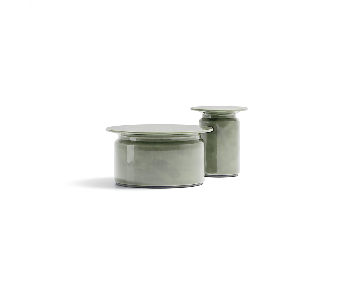 Luxury Panarea Coffee Table by Atmosphera in Glazed Ceramic Casa Design Group