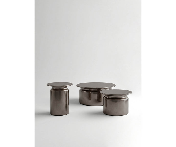 Panarea Coffee Table by Capital crafted from glossy glazed ceramic.