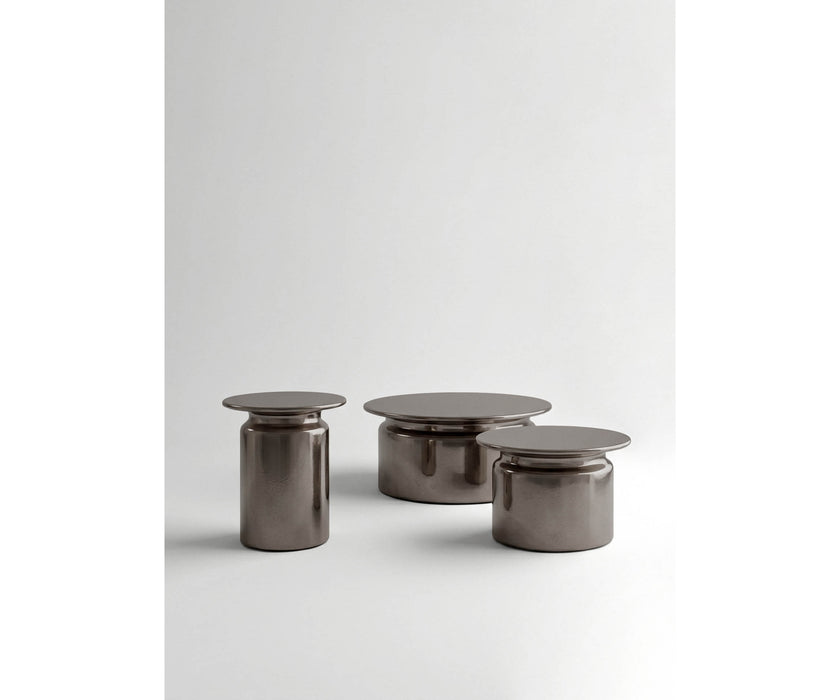 Panarea Coffee Table by Capital crafted from glossy glazed ceramic.