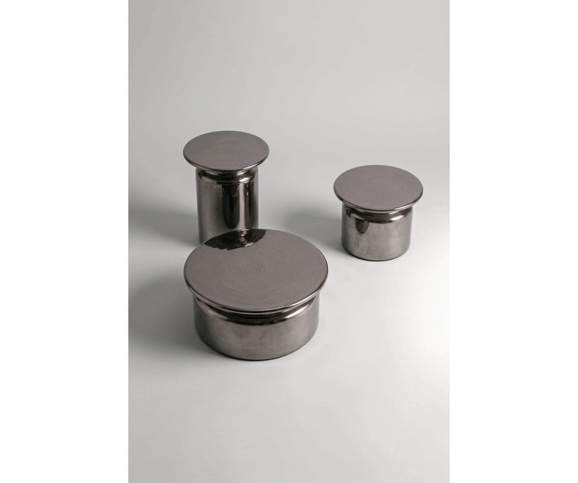 Panarea Coffee Table by Capital crafted from glossy glazed ceramic.