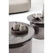 Panarea Coffee Table by Capital crafted from glossy glazed ceramic.