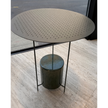Panna Cotta outdoor table OGPT1 by Molteni&C designed by Ron Gilad with lava stone base Casa Design Group