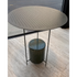 Panna Cotta outdoor table OGPT1 by Molteni&C designed by Ron Gilad with lava stone base Casa Design Group
