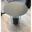 Panna Cotta outdoor table OGPT1 by Molteni&C designed by Ron Gilad with lava stone base Casa Design Group