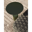 Panna Cotta outdoor table OGPT1 by Molteni&C designed by Ron Gilad with lava stone base Casa Design Group