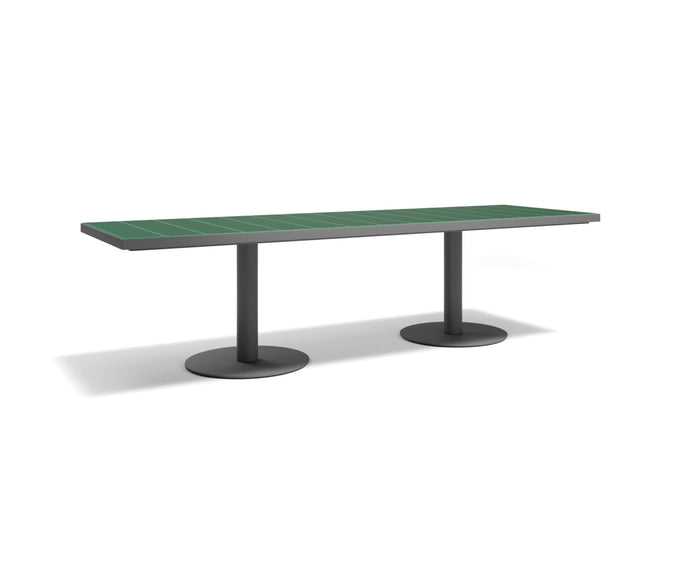 Modern Pantagruel Outdoor Dining Table in Lava Stone Casa Design Group