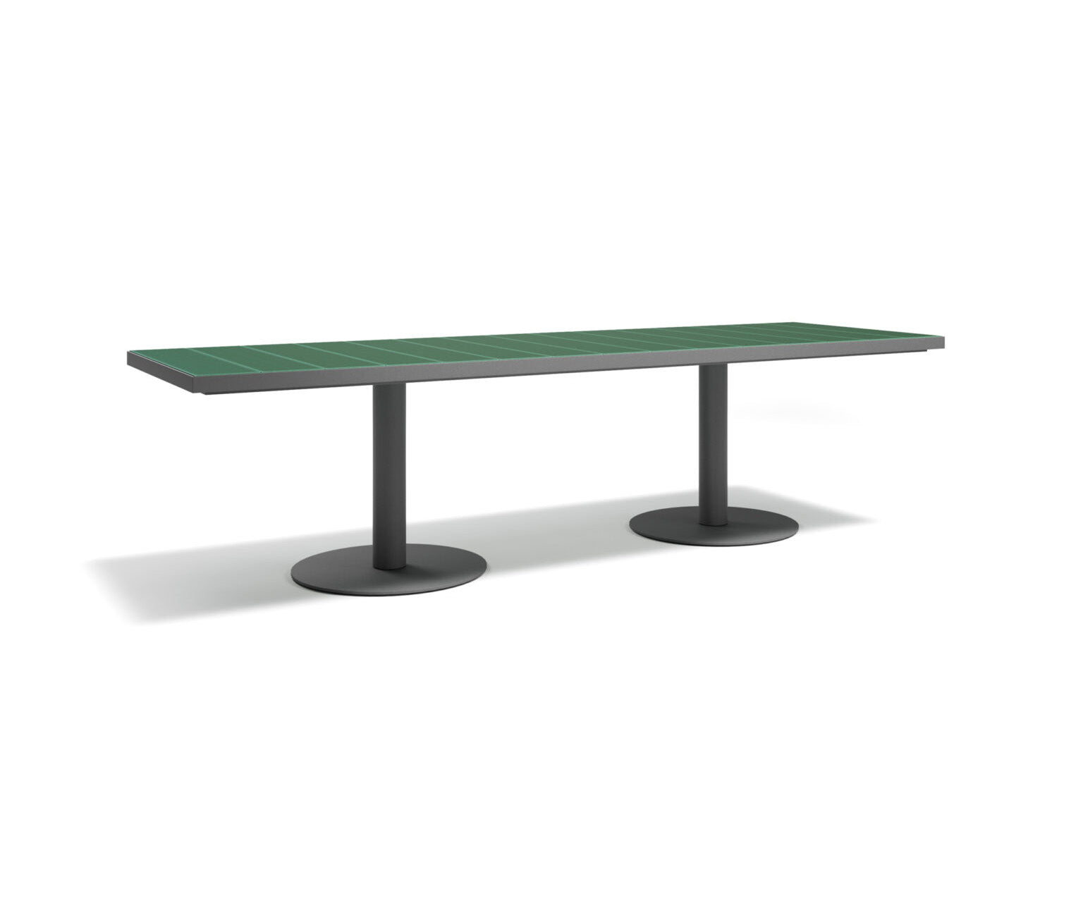 Modern Pantagruel Outdoor Dining Table in Lava Stone Casa Design Group