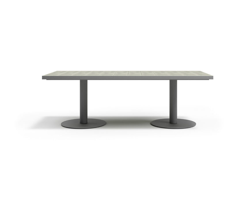 Modern Pantagruel Outdoor Dining Table in Lava Stone Casa Design Group