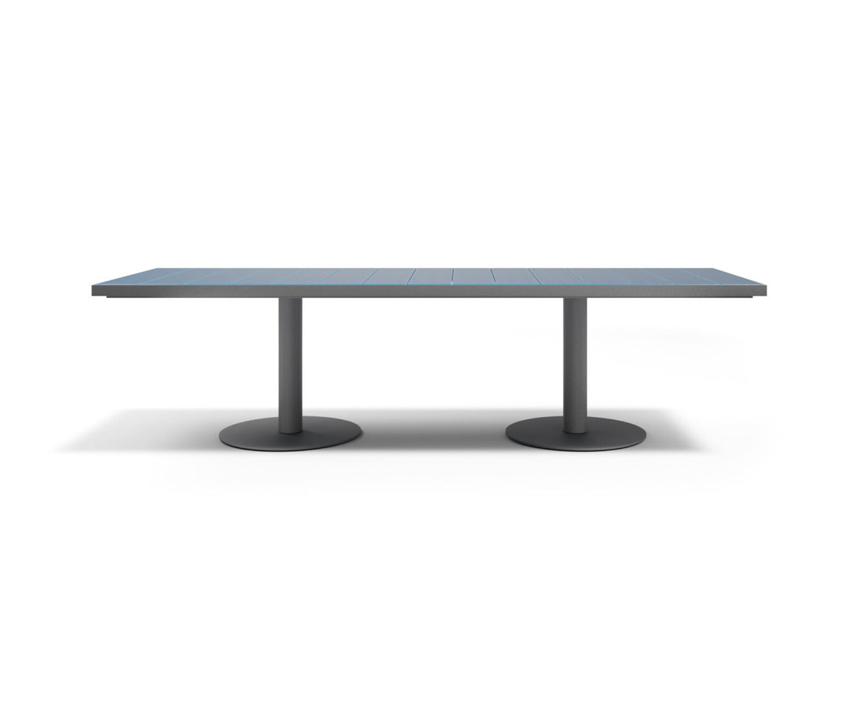 Modern Pantagruel Outdoor Dining Table in Lava Stone Casa Design Group