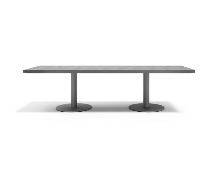 Modern Pantagruel Outdoor Dining Table in Lava Stone Casa Design Group