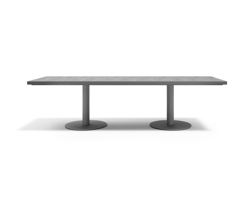Modern Pantagruel Outdoor Dining Table in Lava Stone Casa Design Group