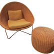 Paola Lenti Nido Chair & Pouf Outdoor