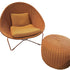 Paola Lenti Nido Chair & Pouf Outdoor
