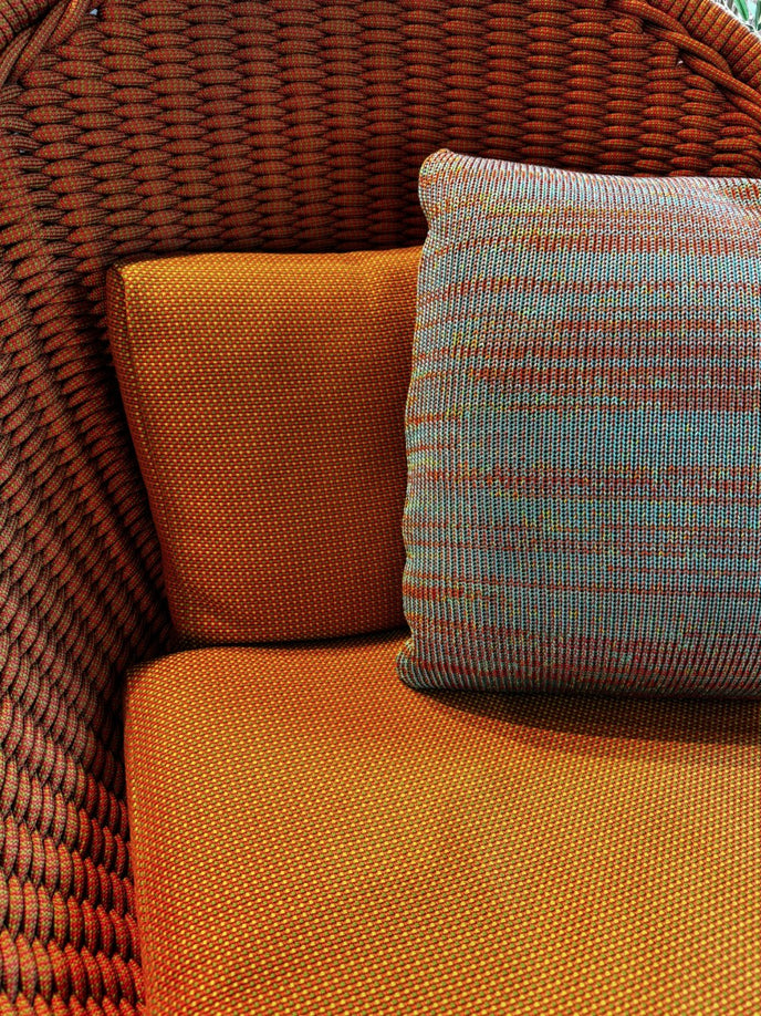 Paola Lenti Nido Chair & Pouf Outdoor
