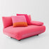 Comfortable Oasi Outdoor Lounge Chair by Paola Lenti with Customizable Armrests Casa Design Group