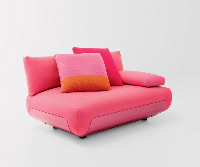 Comfortable Oasi Outdoor Lounge Chair by Paola Lenti with Customizable Armrests Casa Design Group