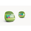 Comfortable Orbitry Outdoor Lounge Chair by Paola Lenti with Removable Cushions Casa Design Group