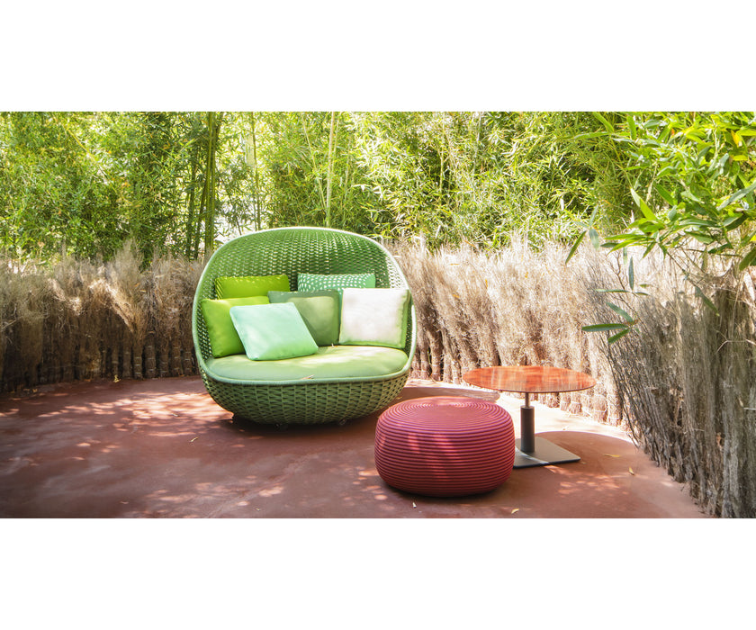 Comfortable Orbitry Outdoor Lounge Chair by Paola Lenti with Removable Cushions Casa Design Group