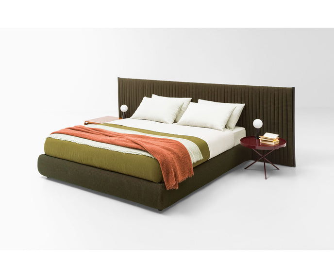 Luxury Silent Bed by Paola Lenti Featuring an Optional Headboard Casa Design Group