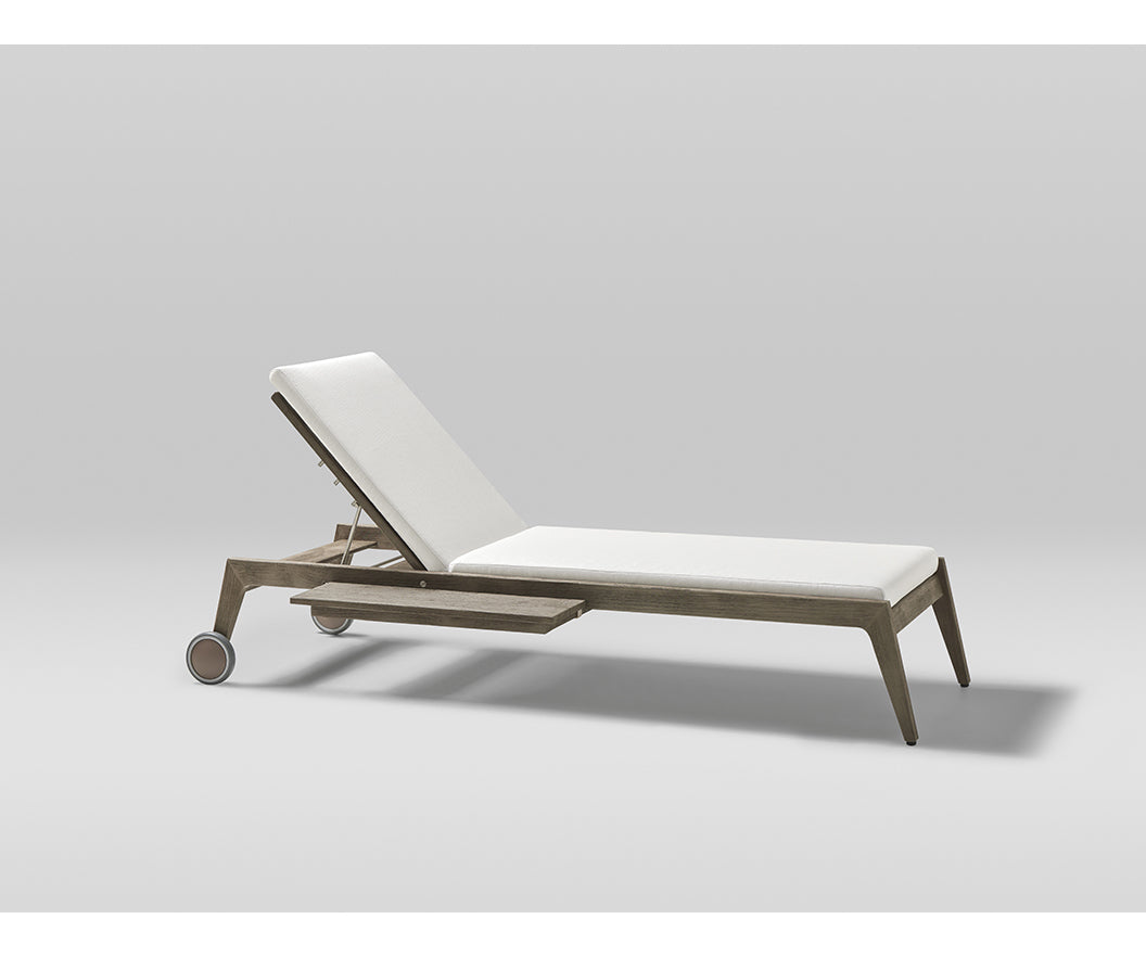 Contemporary Paralel Outdoor Chaise Lounge by Point | Casa Design Group