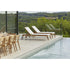 Contemporary Paralel Outdoor Chaise Lounge by Point | Casa Design Group