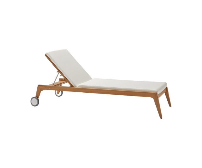 Contemporary Paralel Outdoor Chaise Lounge by Point | Casa Design Group