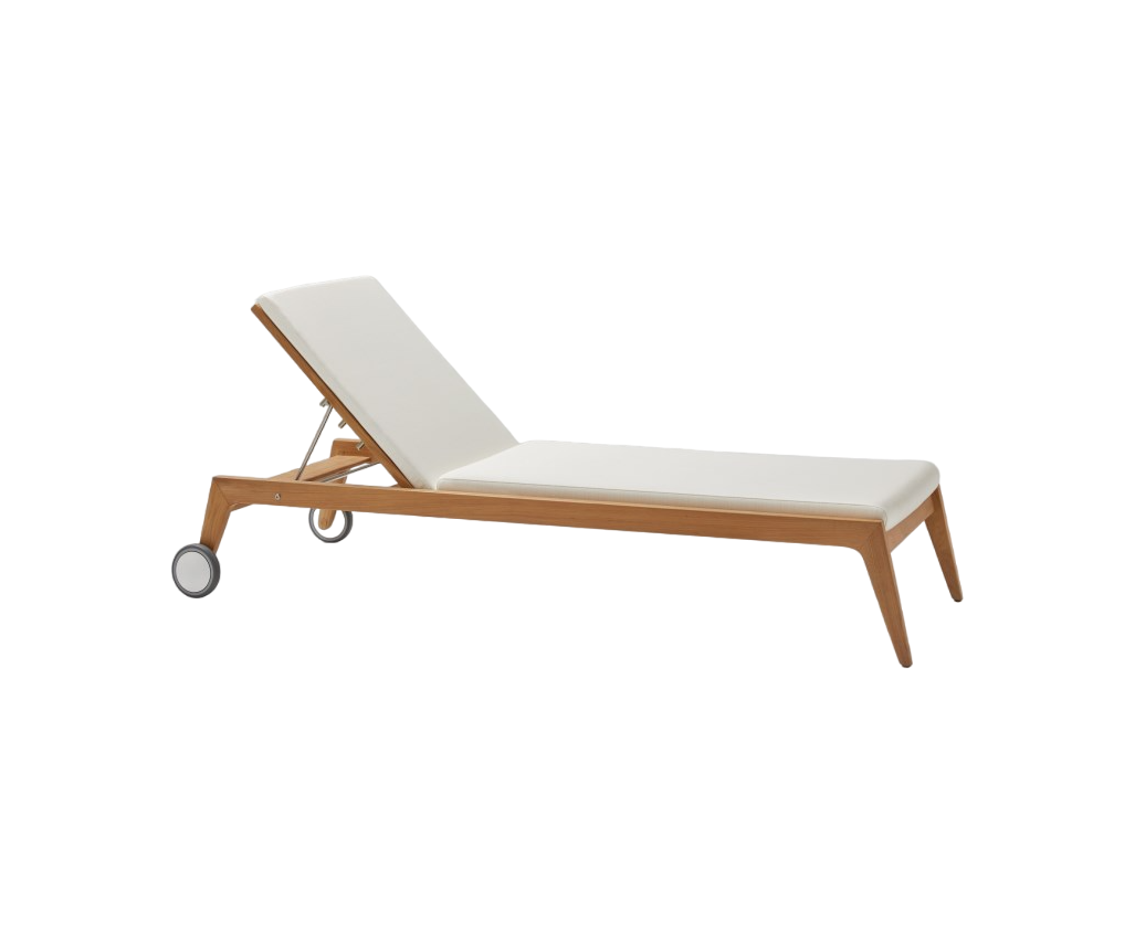 Contemporary Paralel Outdoor Chaise Lounge by Point | Casa Design Group