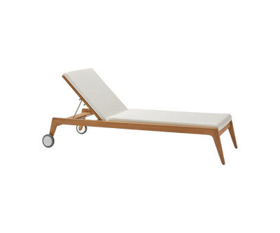 Contemporary Paralel Outdoor Chaise Lounge by Point | Casa Design Group