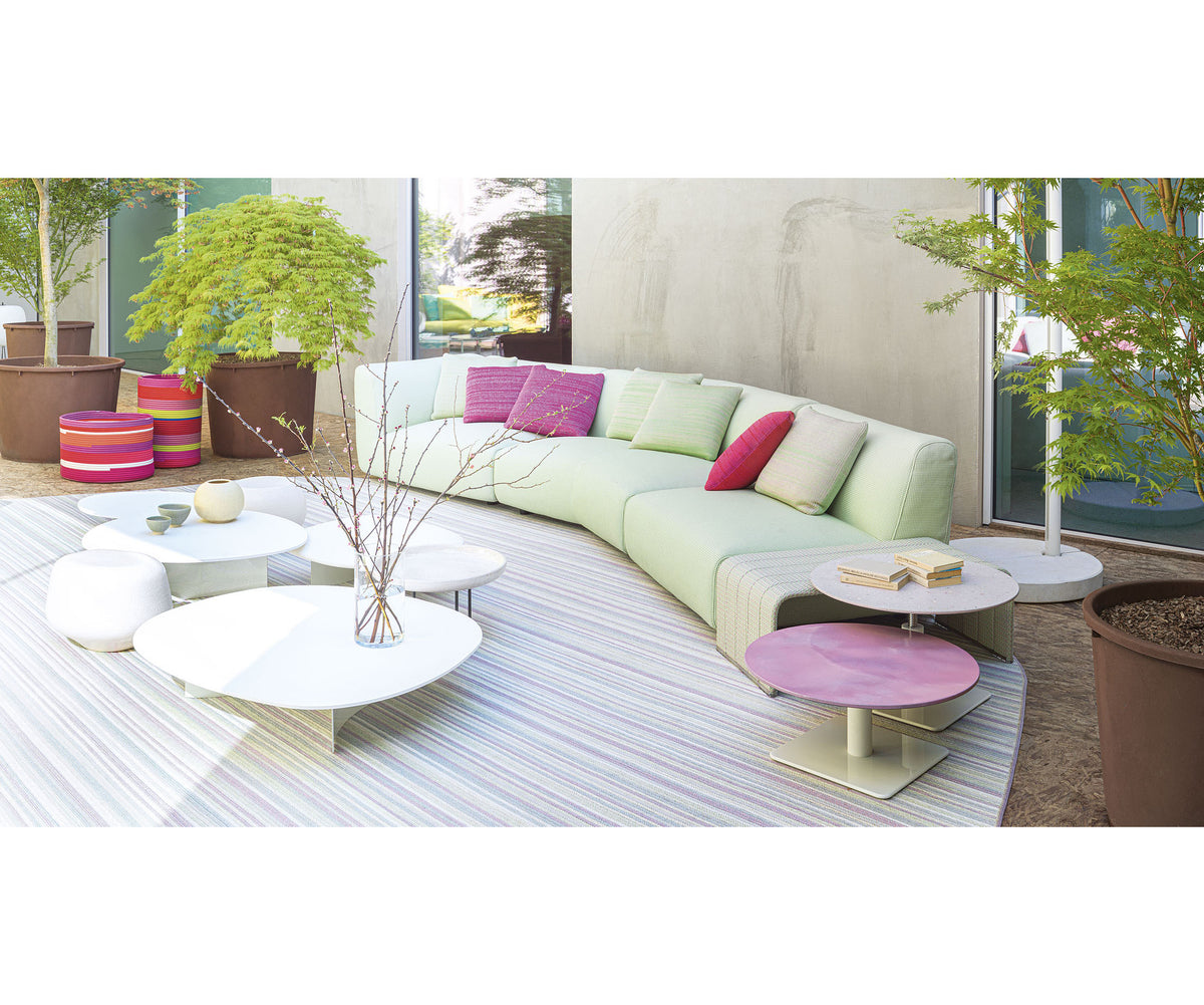 Multiple Colors Parallelo Outdoor Rug by Paola Lenti Casa Design Group