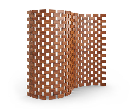 Architectural Paravent Ambassade Screen by Cassina in Canaletto Walnut Casa Design Group