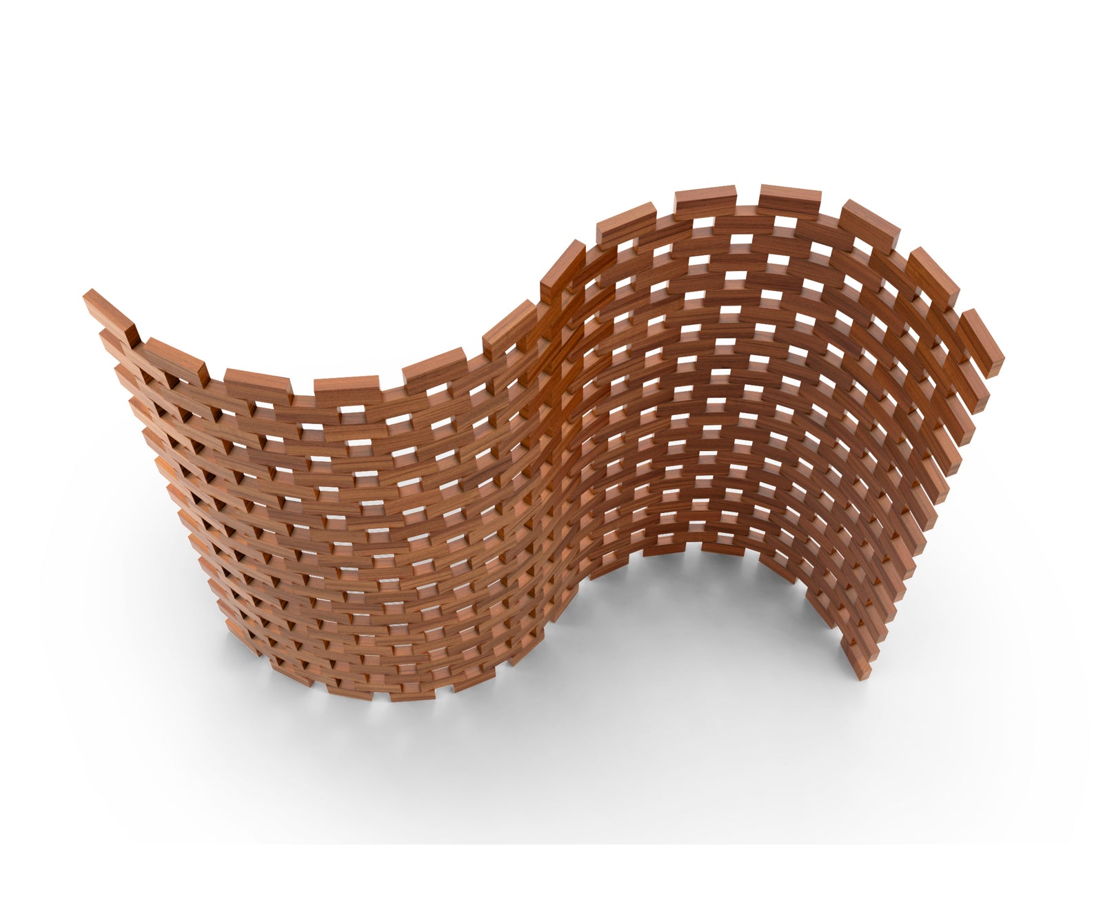 Architectural Paravent Ambassade Screen by Cassina in Canaletto Walnut Casa Design Group