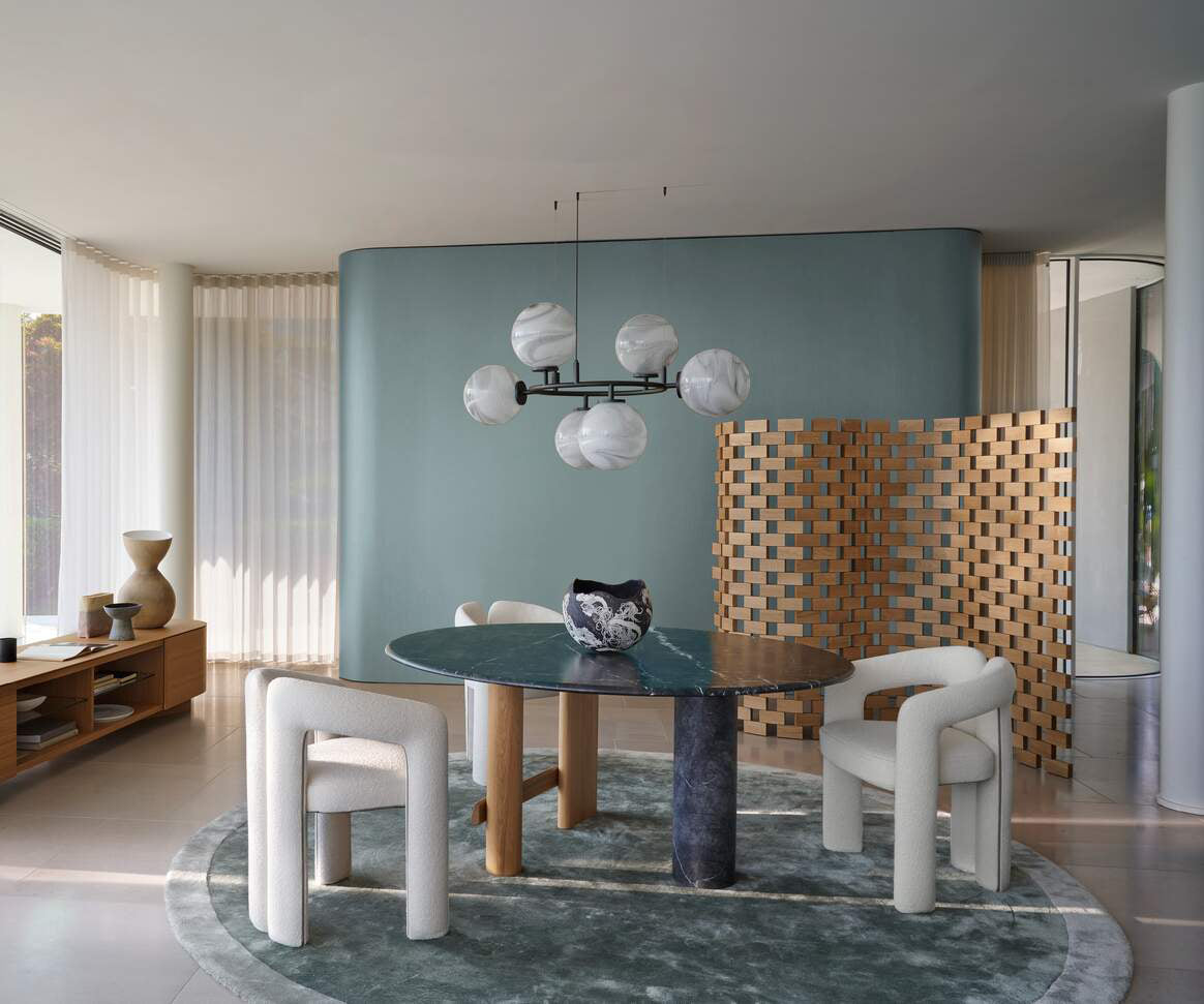 Architectural Paravent Ambassade Screen by Cassina in Canaletto Walnut Casa Design Group