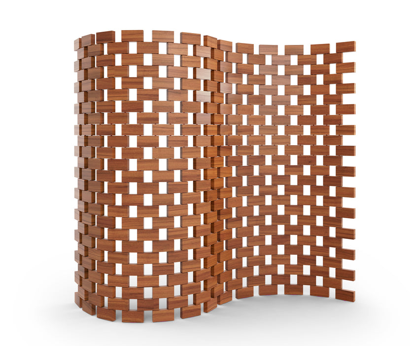 Architectural Paravent Ambassade Screen by Cassina in Canaletto Walnut Casa Design Group