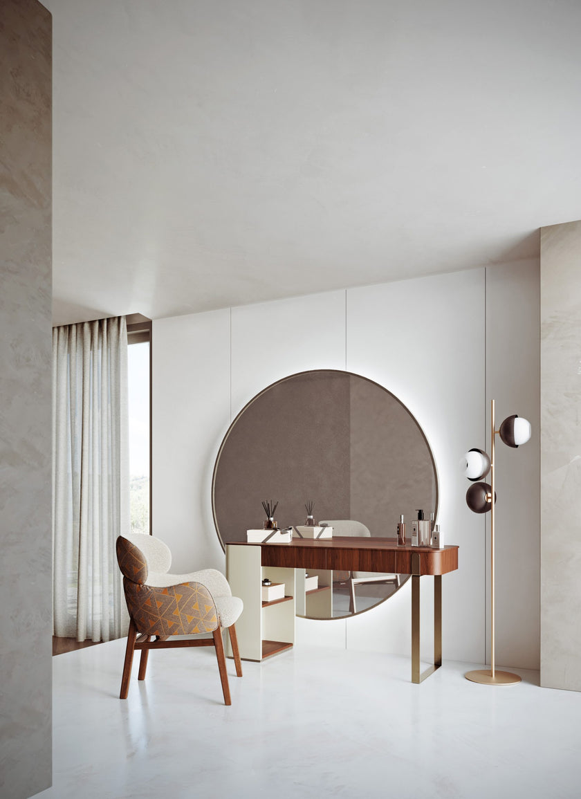 Parisienne elegant vanity with mirror by Capital Collection | Casa Design Group
