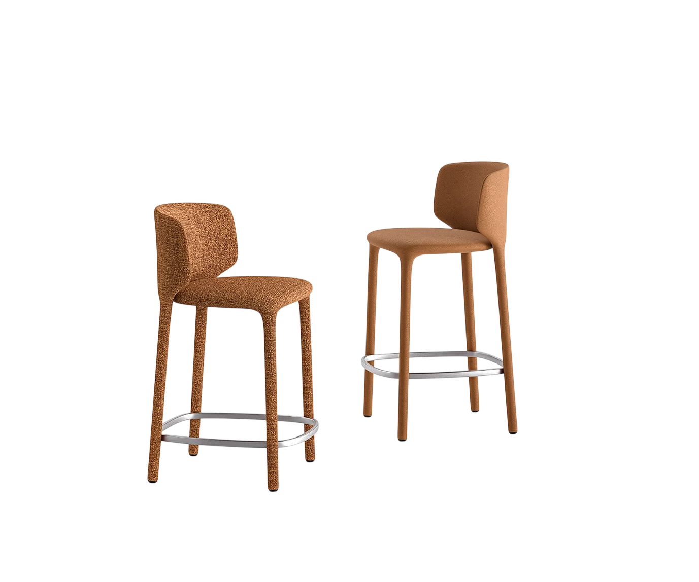 Pat Bar Chair by MDF Italia contemporary upholstered bar stool Casa Design Group