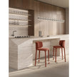 Pat Bar Chair by MDF Italia contemporary upholstered bar stool Casa Design Group