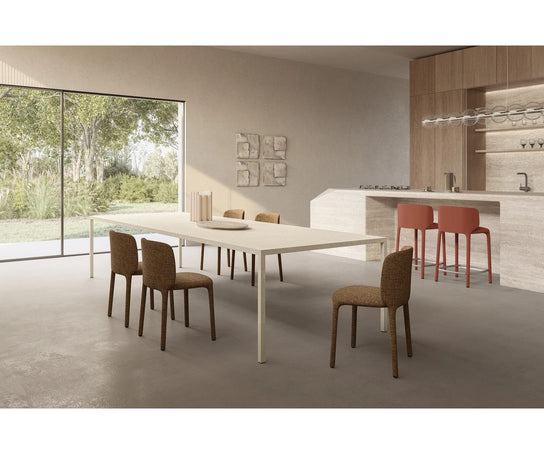 Pat Dining Chair by MDF Italia contemporary upholstered dining chair Casa Design Group