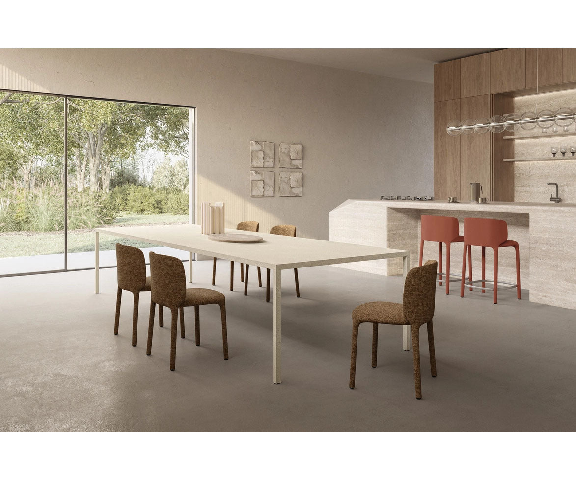Pat Dining Chair by MDF Italia contemporary upholstered dining chair Casa Design Group