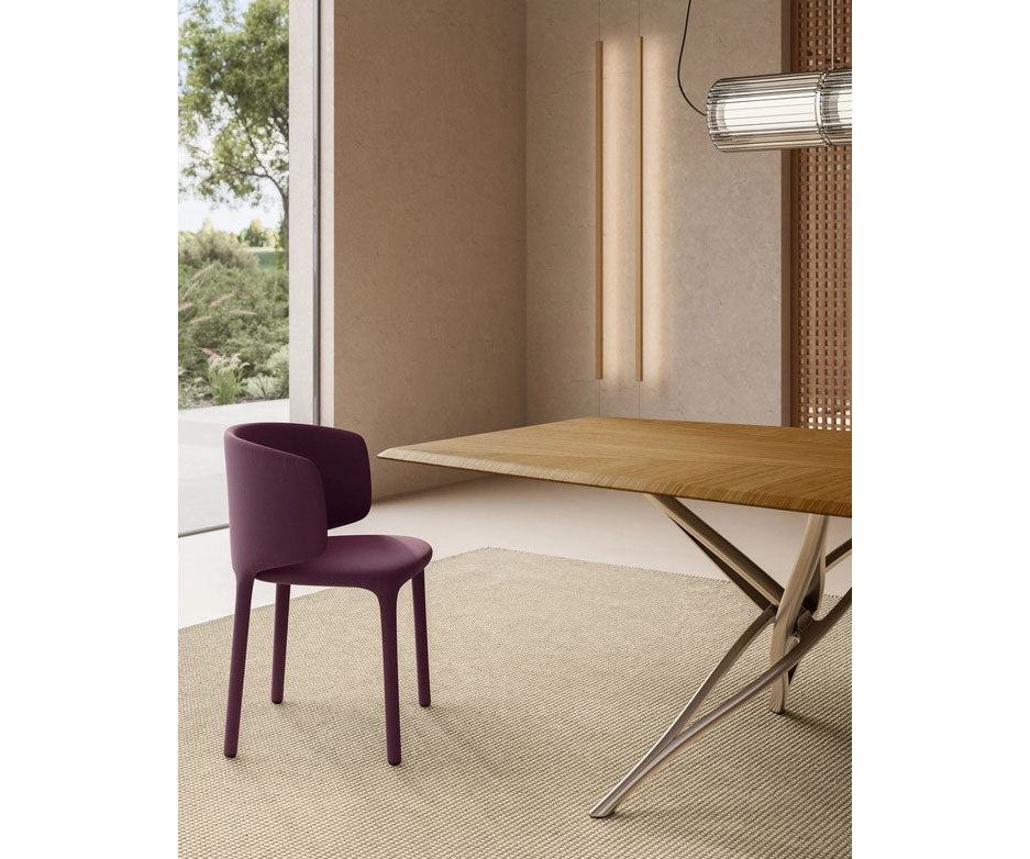 Pat Dining Chair by MDF Italia contemporary upholstered dining chair Casa Design Group