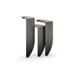 Peninsula Console with sculptural wall-mounted steel elements and distinctive metallic finishes by Cattelan Italia | Casa Design Group