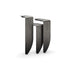 Peninsula Console with sculptural wall-mounted steel elements and distinctive metallic finishes by Cattelan Italia | Casa Design Group