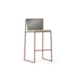 Luxury Pepe Bar Stool by Atmosphera with Woven Backrest Casa Design Group