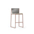 Luxury Pepe Bar Stool by Atmosphera with Woven Backrest Casa Design Group