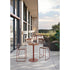 Luxury Pepe Bar Stool by Atmosphera with Woven Backrest Casa Design Group